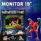 UnicView Bartop Maquina Recreativa de 19" 4:3 con 9800 Juegos Pandora Box DX 2 Plus Modelo Ghost UnicView Bartop Maquina Recreativa de 19" 4:3 con 9800 Juegos Pandora Box DX 2 Plus Modelo Ghost