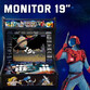 UnicView Bartop Maquina Recreativa de 19" 4:3 con 9800 Juegos Pandora Box DX 2 Plus Modelo Xain UnicView Bartop Maquina Recreativa de 19" 4:3 con 9800 Juegos Pandora Box DX 2 Plus Modelo Xain