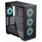 Torre PC APNX C1 RGB Midi Tower Cristal Templado USB-C Negra