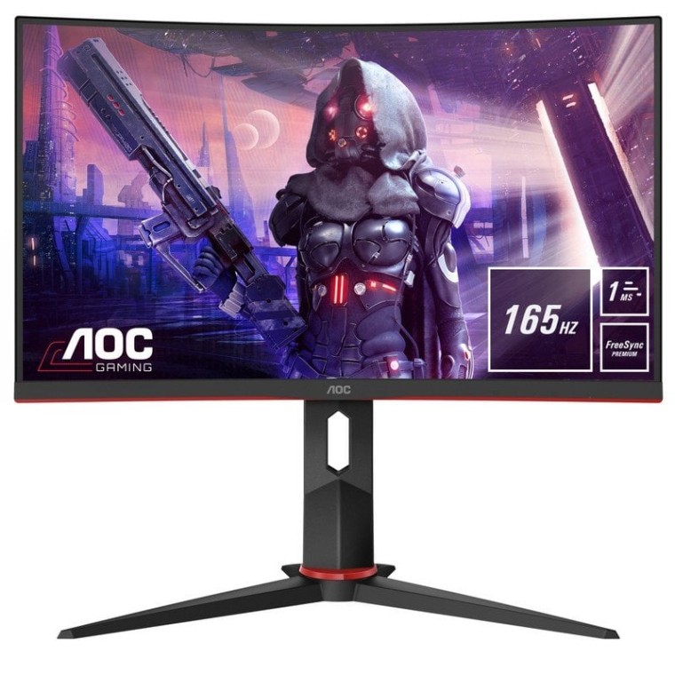 AOC C24G2U/BK 23.6" LED FullHD 165Hz FreeSync Premium Curva