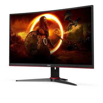 Monitor AOC C27G2E/BK 27" Curvo FullHD 165Hz VA 1ms Altavoces HDMI DP 1500R Gaming Monitor AOC C27G2E/BK 27" Curvo FullHD 165Hz VA 1ms Altavoces HDMI DP 1500R Gaming