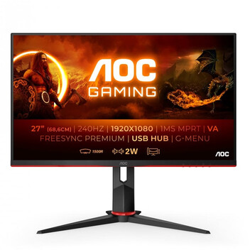 AOC C27G2ZU 27" LED FullHD 240Hz Freesync Premium Curva