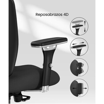 Silla Ergonómica de Alta Capacidad de Carga de 227 kg C3 (C3) Silla Ergonómica de Alta Capacidad de Carga de 227 kg C3 (C3)