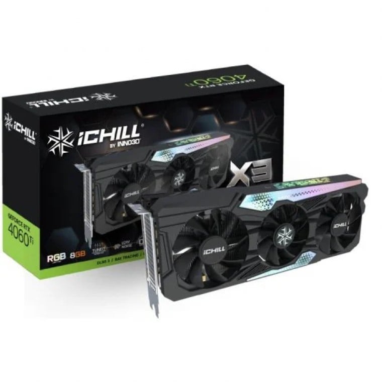 Inno3D iCHILL X3 GeForce RTX 4060 Ti 8GB GDDR6 DLSS 3