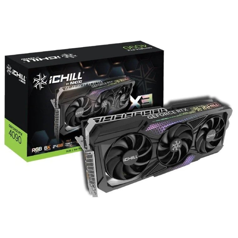 Inno3D GeForce RTX 4090 ICHILL X3 24GB GDDR6X DLSS3