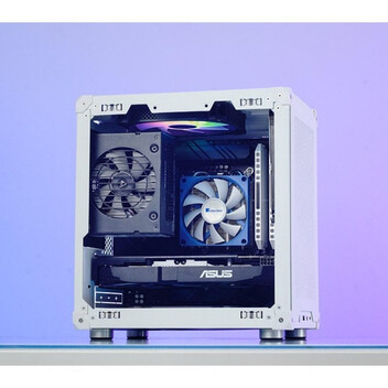 Torre PC Caja PC Jonsbo C6 Black ITX Micro ATX Acero Compacta Gaming USB-C 3.2 Sin Fuente