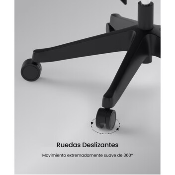 Silla Ergonómica Multi-Ajustable con Soporte Lumbar Dividido (C7G-Air-EU)