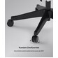 Silla Ergonómica Multi-Ajustable con Soporte Lumbar Dividido (C7G-Air-EU)