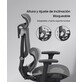 Silla Ergonómica Multi-Ajustable con Soporte Lumbar Dividido (C7G-Air-EU)