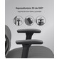 Silla Ergonómica Multi-Ajustable con Soporte Lumbar Dividido (C7G-Air-EU)