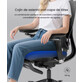 Silla Ergonómica Ajustable con Cojín de Látex (C7MB-F2)