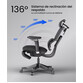Silla Ergonómica Ajustable con Cojín de Látex (C7MB-F2)