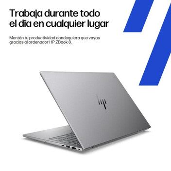 Portátil HP ZBook 8 G1i 14" Intel Core Ultra 7 265H 64GB 1TB SSD NVIDIA RTX 500 Ada Plata Meteoro Portátil HP ZBook 8 G1i 14" Intel Core Ultra 7 265H 64GB 1TB SSD NVIDIA RTX 500 Ada Plata Meteoro