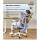 Silla Ergonómica en Color Albaricoque con Certificación BIFMA (C7)