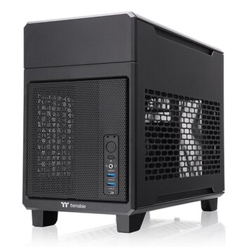 Torre PC Thermaltake TR100 Mini Tower Mini-ITX USB 3.2 Gen2 Tipo C Negra Torre PC Thermaltake TR100 Mini Tower Mini-ITX USB 3.2 Gen2 Tipo C Negra