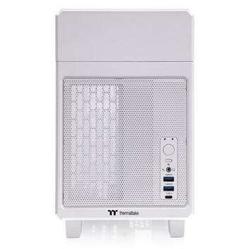 Torre PC Caja PC Thermaltake The Tower 200 Mini ITX Blanca USB-C SFX Compatible Torre PC Caja PC Thermaltake The Tower 200 Mini ITX Blanca USB-C SFX Compatible