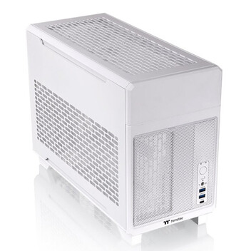 Torre PC Caja PC Thermaltake The Tower 200 Mini ITX Blanca USB-C SFX Compatible Torre PC Caja PC Thermaltake The Tower 200 Mini ITX Blanca USB-C SFX Compatible