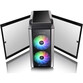Torre PC Thermaltake Level 20 GT ARGB Black Cristal Templado USB 3.1 RGB Gris
