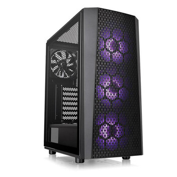 Torre PC Thermaltake Versa J24 TG RGB Edition USB 3.0 Cristal Templado
