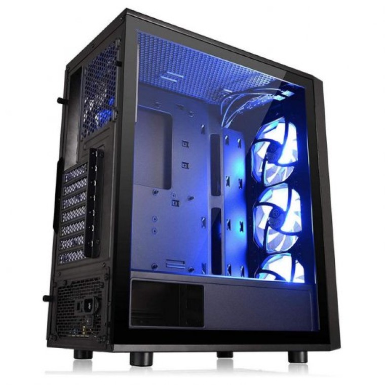 Thermaltake Versa J25 TG RGB USB 3.0 Cristal Templado