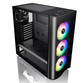 Torre PC Thermaltake View 23 TG ARGB Cristal Templado USB 3.1 Negra Torre PC Thermaltake View 23 TG ARGB Cristal Templado USB 3.1 Negra
