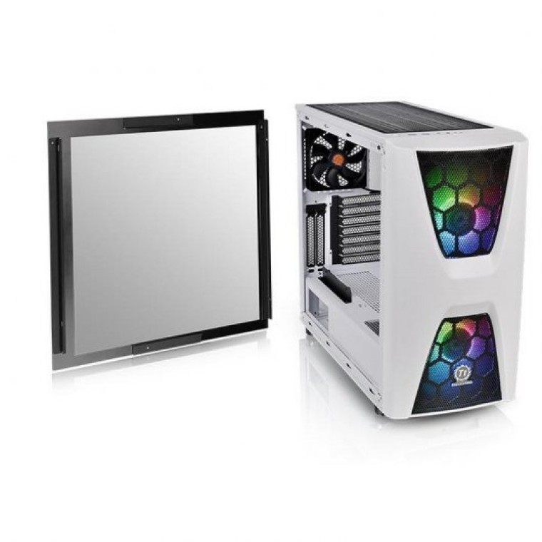 Thermaltake Commander C34 TG Snow ARGB Edition Cristal Templado USB 3.0