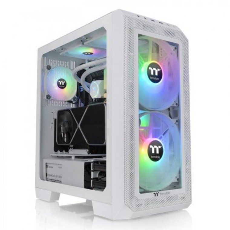 Thermaltake View 300 MX Snow Cristal Templado USB 3.0