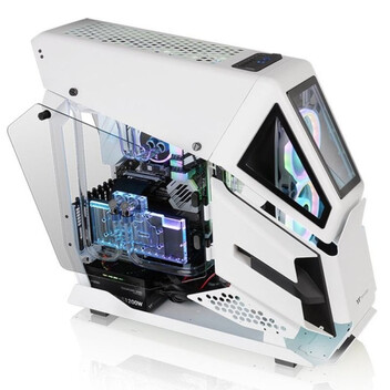 Torre PC Thermaltake AH T600 Snow Cristal Templado USB 3.0 Torre PC Thermaltake AH T600 Snow Cristal Templado USB 3.0