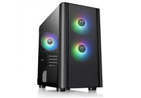 Thermaltake V150 TG ARGB Breeze Cristal Templado USB 3.0 Negra