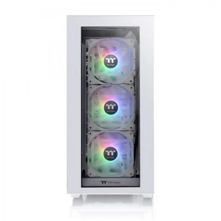 Thermaltake Divider 300 TG Snow ARGB Cristal Templado USB 3.0