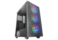 Thermaltake Divider 500 TG ARGB Cristal Templado USB 3.1 Negra