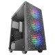 Thermaltake Divider 500 TG ARGB Cristal Templado USB 3.1 Negra