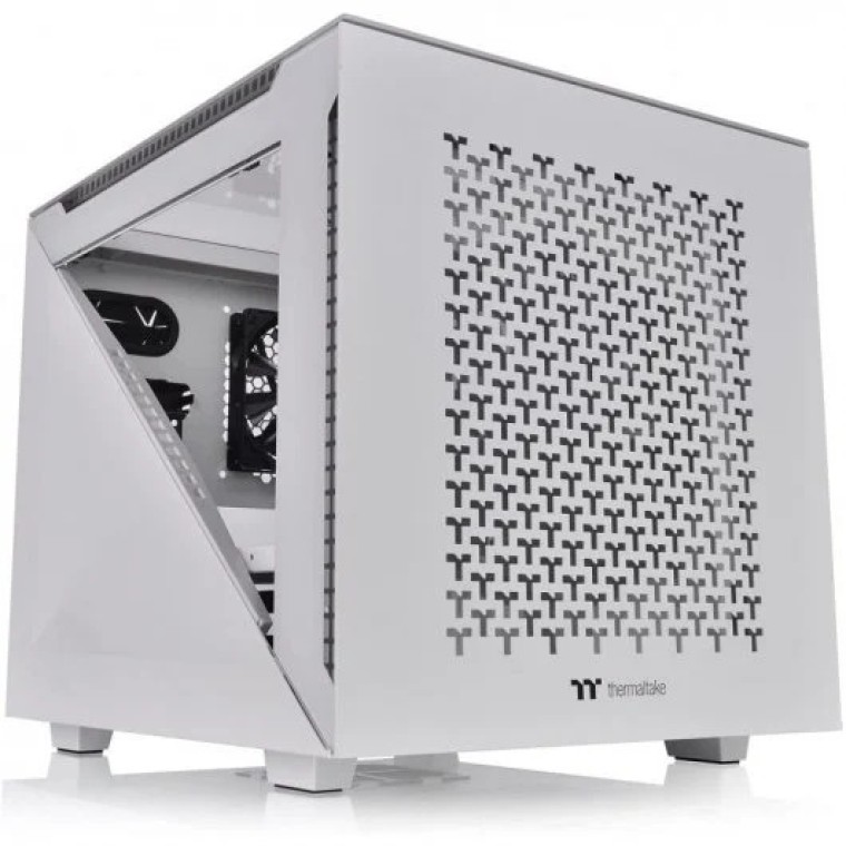 Thermaltake Divider 200 TG Air Snow Micro Chassis Cristal Templado USB 3.0