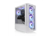 Thermaltake View 200 TG ARGB Snow Cristal Templado USB 3.0
