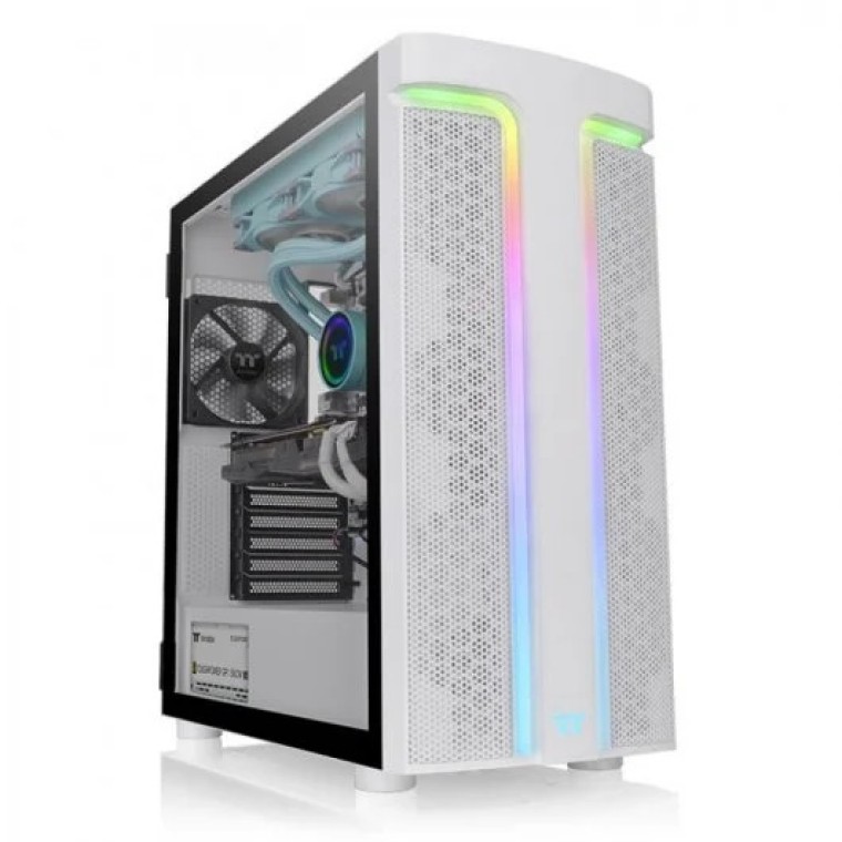 Thermaltake H590 TG Snow ARGB Cristal Templado USB 3.0