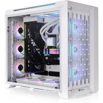 Thermaltake CTE C750 TG ARGB Snow Full Tower Cristal Templado USB 3.2 Blanca Thermaltake CTE C750 TG ARGB Snow Full Tower Cristal Templado USB 3.2 Blanca