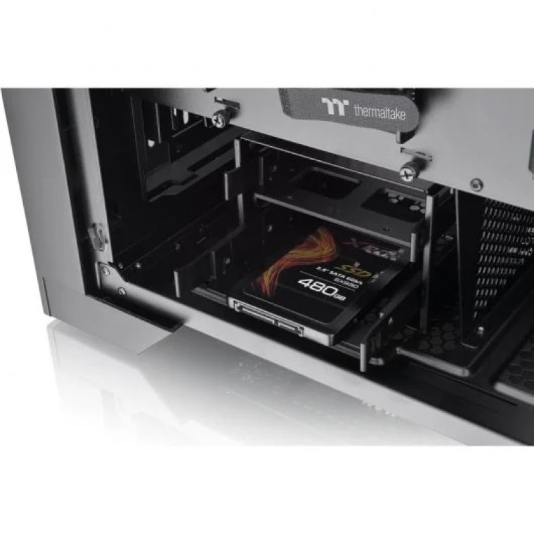 Thermaltake CTE T500 Air Cristal Templado USB 3.2 Negra