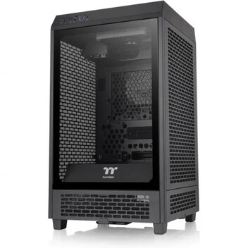 Thermaltake The Tower 200 Cristal Templado USB 3.2 Negra Thermaltake The Tower 200 Cristal Templado USB 3.2 Negra