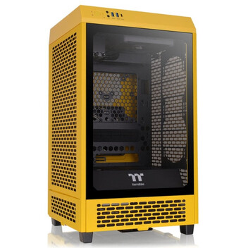 Torre PC Thermaltake The Tower 200 Bumblebee Mini Tower Cristal Templado USB-C Amarilla Torre PC Thermaltake The Tower 200 Bumblebee Mini Tower Cristal Templado USB-C Amarilla