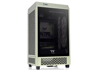 Torre PC Thermaltake The Tower 200 Mini Torre ITX Cristal Templado USB-C Verde Matcha
