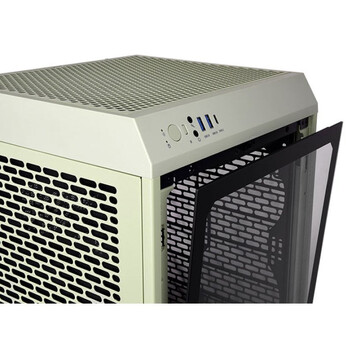 Torre PC Thermaltake The Tower 200 Mini Torre ITX Cristal Templado USB-C Verde Matcha