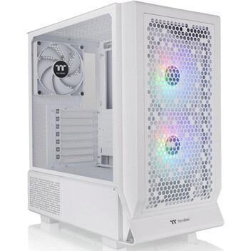 Torre PC Thermaltake Ceres 330 TG ARGB Snow Mid Tower ATX Cristal Templado USB-C Blanca Torre PC Thermaltake Ceres 330 TG ARGB Snow Mid Tower ATX Cristal Templado USB-C Blanca