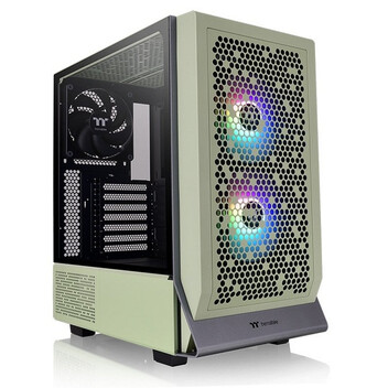 Torre PC Thermaltake Ceres 300 TG ARGB Cristal Templado USB 3.2 Verde Matcha