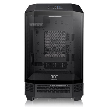 Torre PC Thermaltake The Tower 300 Micro Tower MATX Cristal Templado USB-C Negra
