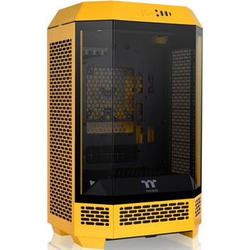 Torre PC Thermaltake The Tower 300 Bumblebee Micro Tower MATX Cristal Templado USB-C Amarilla