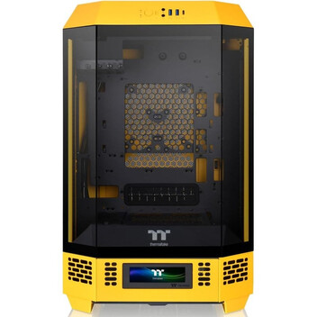 Torre PC Thermaltake The Tower 300 Bumblebee Micro Tower MATX Cristal Templado USB-C Amarilla