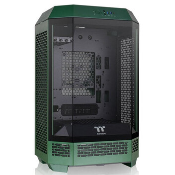 Torre PC Thermaltake The Tower 300 Racing Green Micro Tower MATX Cristal Templado USB-C Verde