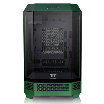 Torre PC Thermaltake The Tower 300 Racing Green Micro Tower MATX Cristal Templado USB-C Verde
