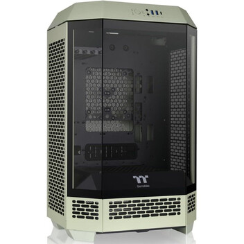 Torre PC Thermaltake The Tower 300 Matcha Green Micro Tower MATX Cristal Templado USB-C Verde Torre PC Thermaltake The Tower 300 Matcha Green Micro Tower MATX Cristal Templado USB-C Verde