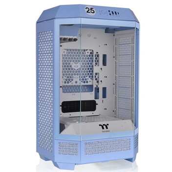 Torre PC Thermaltake The Tower 300 Hydrangea Blue Micro Tower MATX Cristal Templado USB-C Azul Torre PC Thermaltake The Tower 300 Hydrangea Blue Micro Tower MATX Cristal Templado USB-C Azul